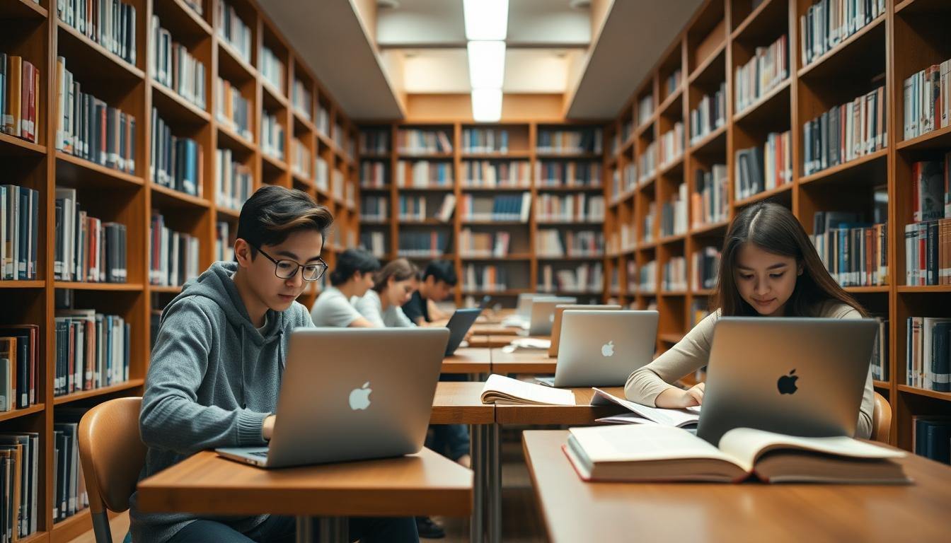 Digital learning platform with online study materials