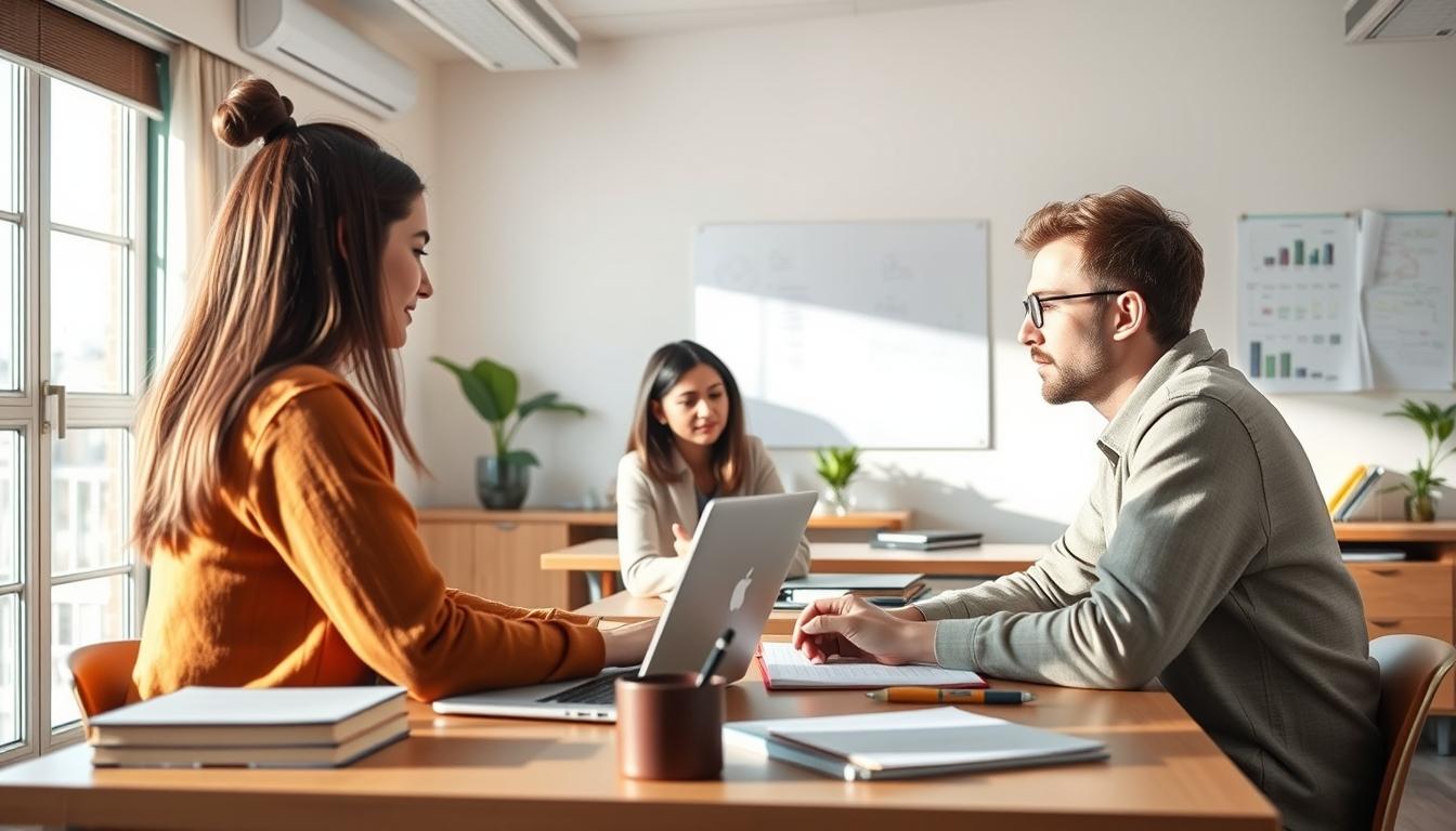 Student preparing for exams with study materials